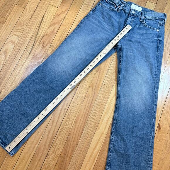 $288 MOTHER The Reifler Jeans Size 28 Early Blue Wash 100% Cotton Denim Pants - Picture 8 of 16